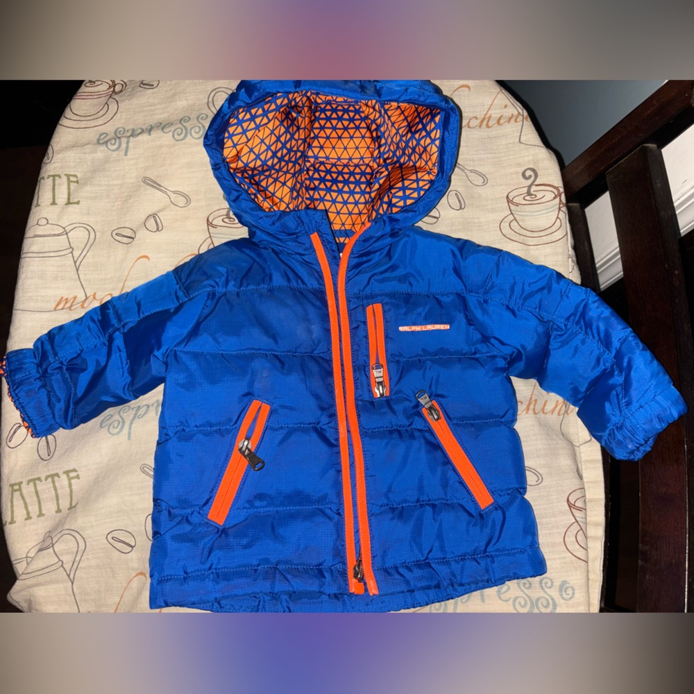Ralph lauren boys winter coat 9m